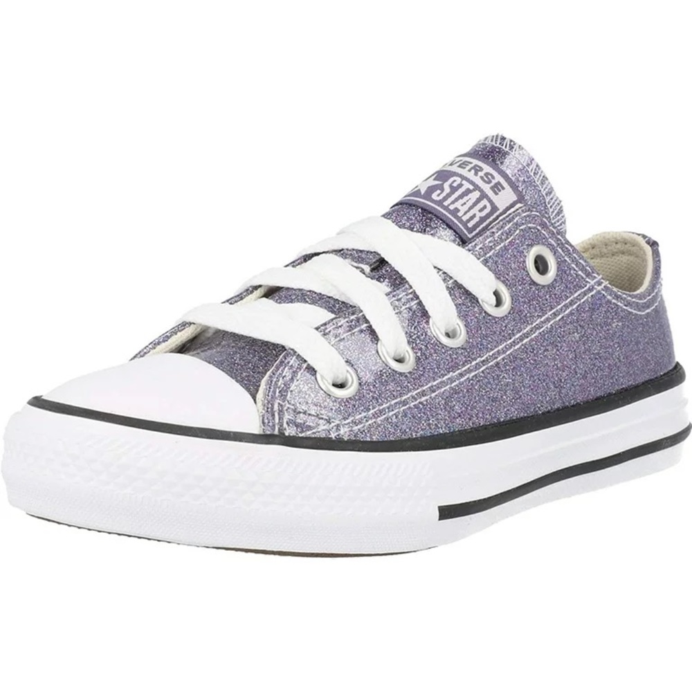 Children’s Converse Chuck Taylor Glitter Low Sneaker Size 3